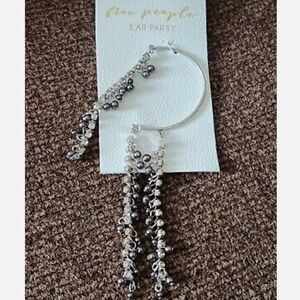 NWT Free People Silver Ear Party Ear Cuff